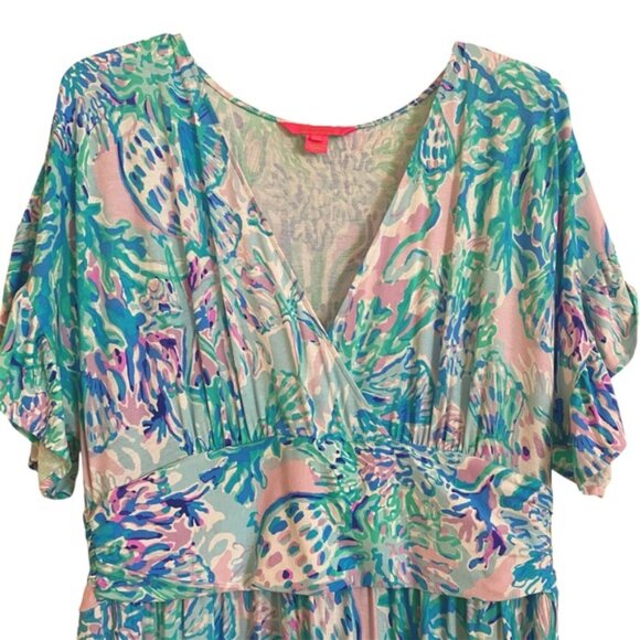Lilly Pulitzer Jessi Midi Dress EUC - Picture 3 of 9
